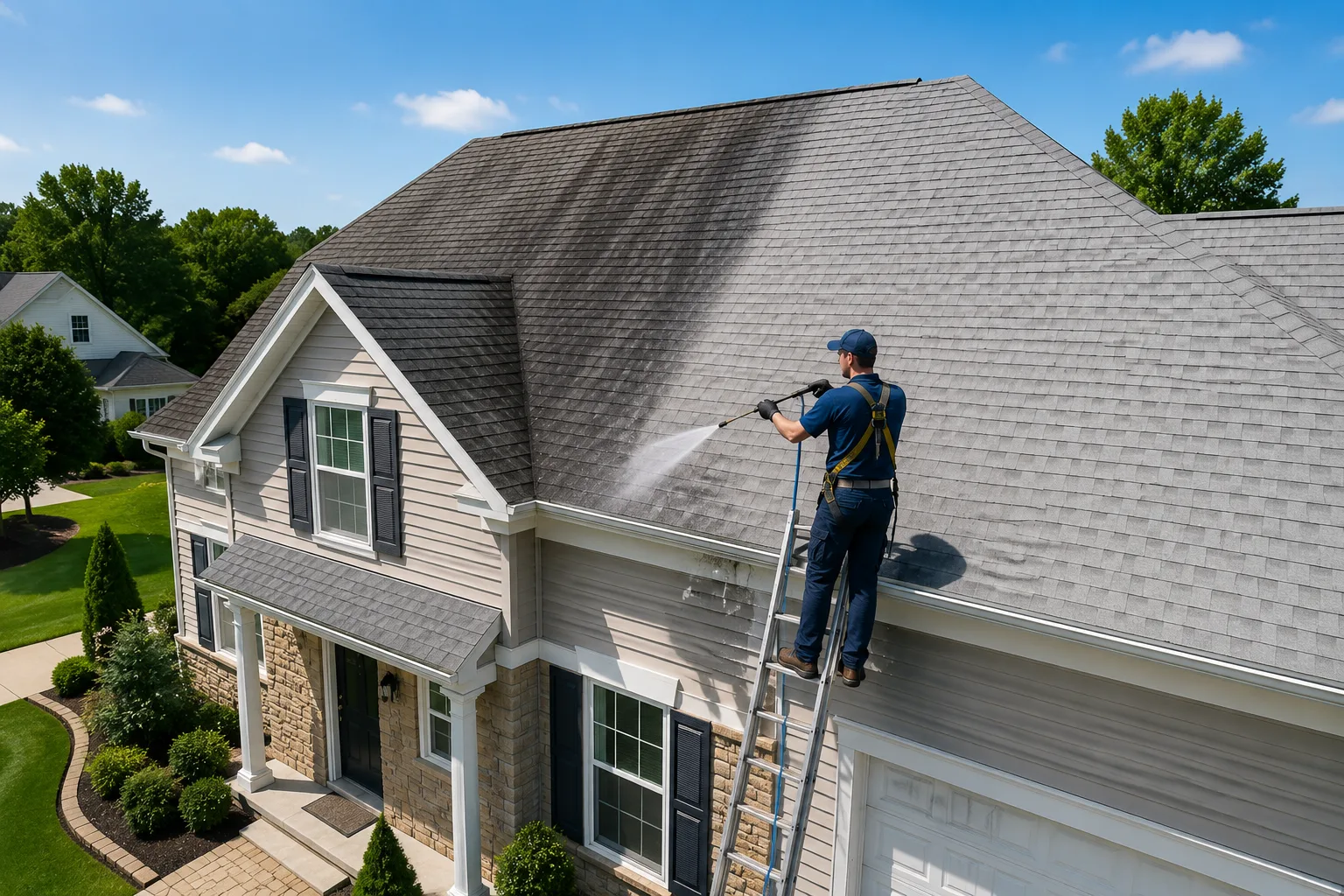 Window Cleaning Spray on /window-cleaning/ — Montreal Pressure Washing Montreal